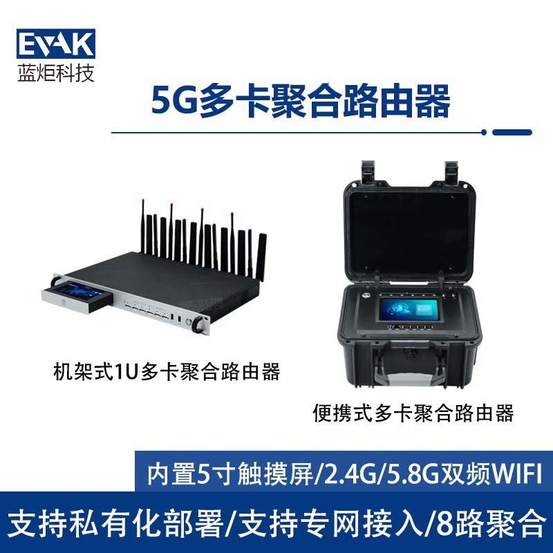 便攜式多卡聚合路由器（EVAK-700R PRO）